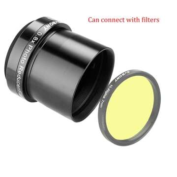 SVBONY SV193 Focal Reducer 2 Inch 0.8X Field Flattener Telescope Accessory for SV503 80mm F7 ED Telescope