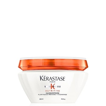 KERASTASE Nutritive Masquintense Hair Mask | Deeply Nourishes & Conditions | With Plant-Based Protei...