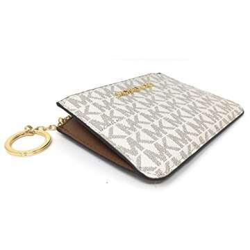 Michael Kors Women's Slim Wallet, Vanilla, One Size