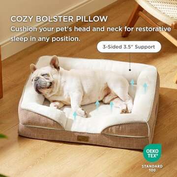 Bedsure Orthopedic Dog Bed - Supportive and Waterproof
