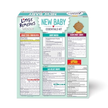 Little Remedies New Baby Essentials Kit for New Parents