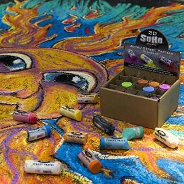 SoHo Urban Artist Jumbo Sidewalk Chalk Pastels for Outdoor Fun