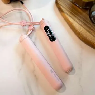 WeGym Smart Jump Rope for Men and Women, Adjustable Jump Rope for Indoor and Outdoor Workout APP Dat...