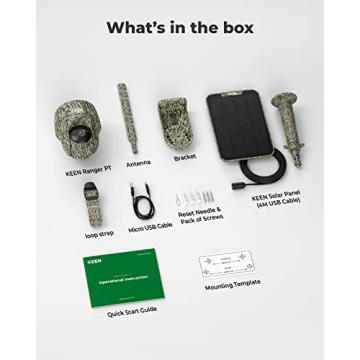 360° Solar Powered Cellular Trail Camera | KEEN Ranger PT