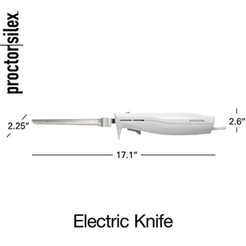 Proctor Silex Easy Slice Electric Knife for Carving and More