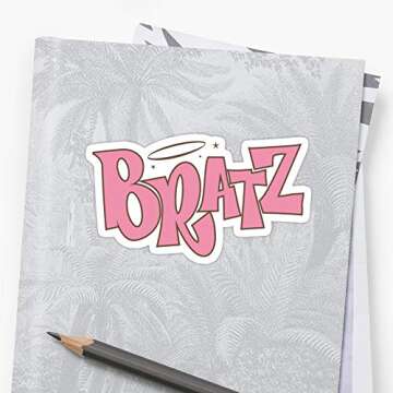 Big Lens store Bratz Angelz Stickers (3 Pcs/Pack)
