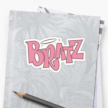 Big Lens store Bratz Angelz Stickers (3 Pcs/Pack)