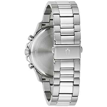 Bulova Men's Chronograph Watch - Elegant Style, Reliable Performance