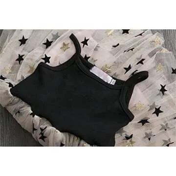 NNJXD Little Girl Summer Dress - Elegant Sleeveless Design