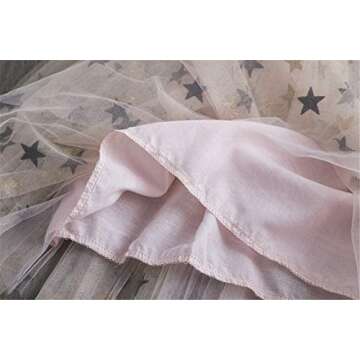 NNJXD Little Girl Summer Dress - Elegant Sleeveless Design