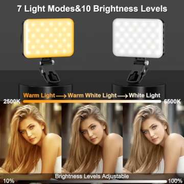 Hagibis LED Camera Light Portable Photography Lighting Solutions