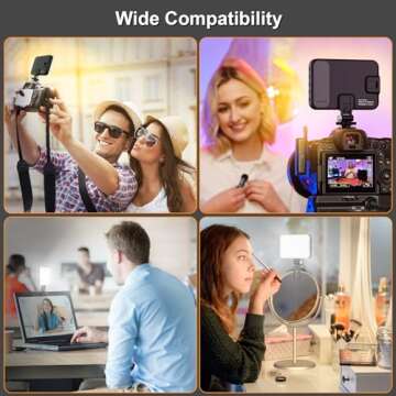 Hagibis LED Camera Light Portable Photography Lighting Solutions