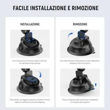 Neewer Suction Cup Mount for iPhone & GoPro Action Camera