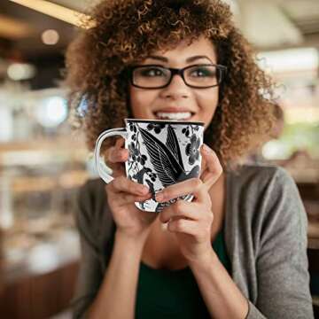 Karma 16 oz Boho Hummingbird Mug for Tea or Coffee