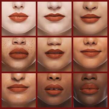 FLORASIS Blooming Rouge Love Lock Lipstick Long-Lasting Sculpting Lipstick Misty Matte Finish Lightweight Nourishing for Everyday Use (M317 Be With You)