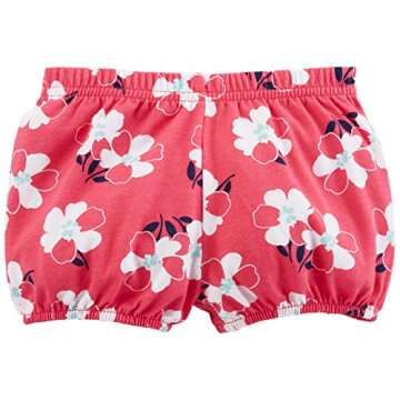 Simple Joys by Carter's Baby Girls' 3-Pack Romper, Sunsuit and Dress, Mint Green Cherry/Navy Stripe/...