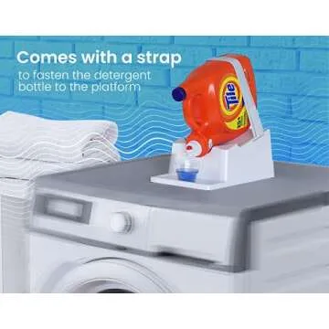 Skywin Laundry Soap Station for Easy Dispensing and Organization