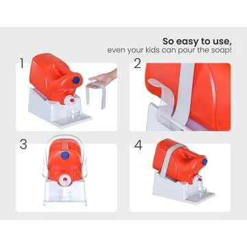 Skywin Laundry Soap Station for Easy Dispensing and Organization