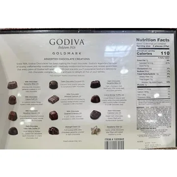 Godiva Belgium Goldmark Assorted Chocolate 10.9 OZ Gift