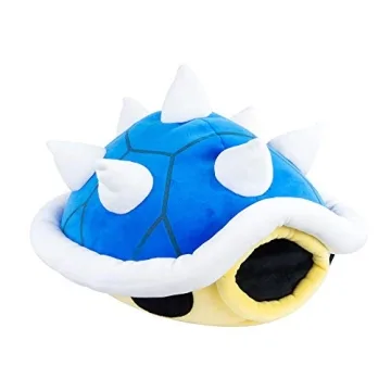 Club Mocchi Mocchi Mario Kart Spiny Shell Plushie - Cute 15 Inch Plush Toy for Kids and Collectors