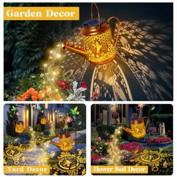 Charming Solar Hummingbird Lanterns for Garden Decor