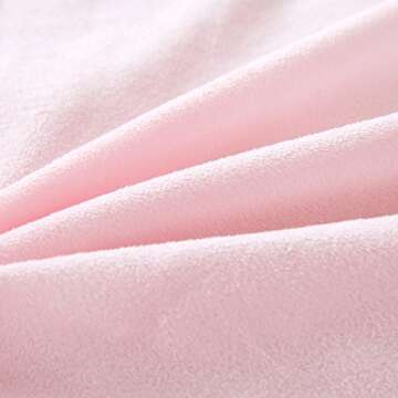 Ojia Super Soft Fuzzy Shaggy Mongolian Lamb Faux Fur Throw Blanket Plush Warm Cozy Elegant Long Bedding Cover Chic Decorative for Sofa Floor-50”x 60”,Pink