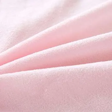 Ojia Super Soft Fuzzy Shaggy Mongolian Lamb Faux Fur Throw Blanket Plush Warm Cozy Elegant Long Bedding Cover Chic Decorative for Sofa Floor-50”x 60”,Pink