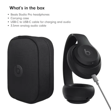 Beats Studio Pro Wireless Headphones - Renewed Black