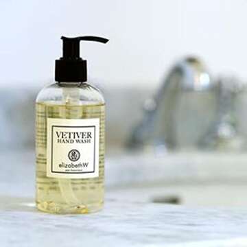 Elegant Vetiver Hand Wash - Earthy 8 oz Fragrance