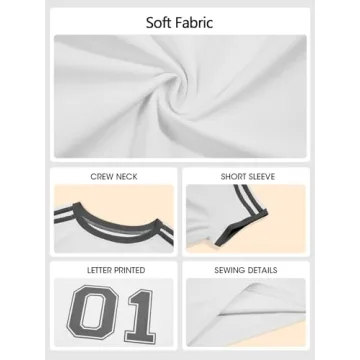 Imily Bela Womens Summer Crop Top Y2k Letter Print Tee