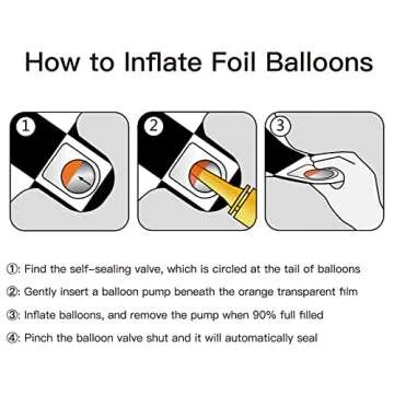 40 Inch Checkered 4 Balloon Large Black and White Number Balloon for Race Car 4th Birthday Party Supplies Number 4 Checkered Balloon