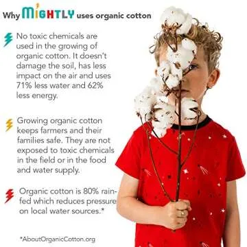 Mightly Boys & Girls Long Sleeve Organic Cotton Shirts