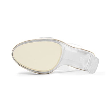 Stylish DREAM PAIRS Clear Chunky Block Heels for Women