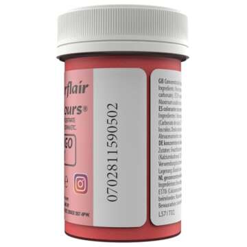 Sugarflair 25g Flamingo Pink Spectral Paste Gel Edible Food Colour Cake Icing