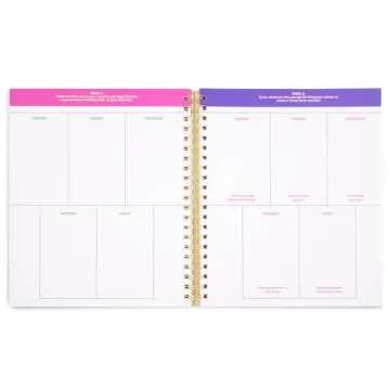 ban.do Coloring Books For Adults with Prompts, Relaxing Activity Book for Women, Guided Creative Journey, Art Odyssey