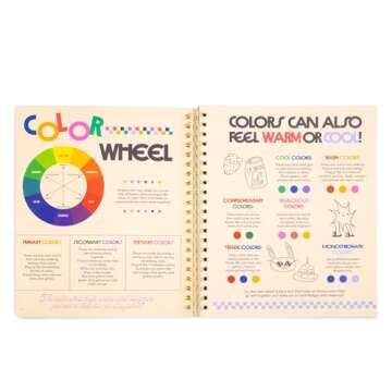 ban.do Coloring Books For Adults with Prompts, Relaxing Activity Book for Women, Guided Creative Journey, Art Odyssey