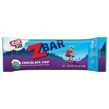 Organic Zbar Chocolate Chip Granola Bars 6 Pack Non-GMO