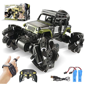 Remote Control Car, 1:16 Drift RC Cars 360° Rotating 4WD 2.4Ghz Gesture Sensor Watch Monster Truck ...