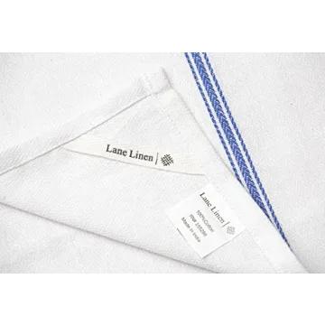 LANE LINEN Kitchen Towels Set - 12 Pack, 100% Cotton