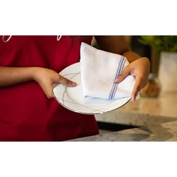 LANE LINEN Kitchen Towels Set - 12 Pack, 100% Cotton