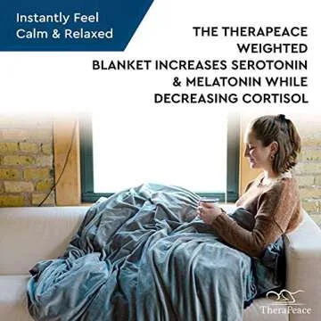 Weighted Blanket Gifting 4-Piece Set - 15 LBS Cooling Blanket with Two Washable Covers and Travel Bag I 60" x 80" I Full Size Bed I Twin Size Bed I 15 LB Blanket for Individuals Between 100-180 lbs