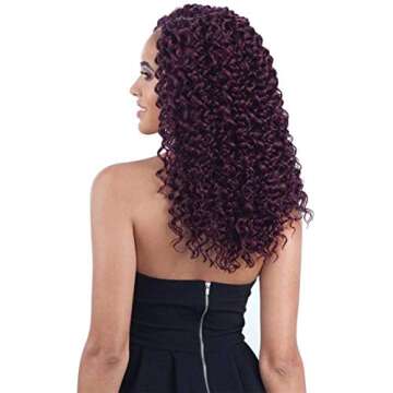 BEACH CURL 12" (6 Packs, 1B) - FreeTress Synthetic Braid Crochet Hair