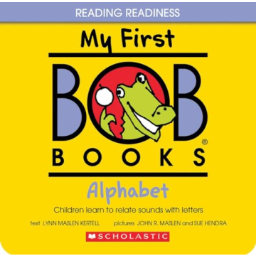My First Bob Books - Alphabet Box Set | Phonics, Letter sounds, Ages 3 and up, Pre-K (Reading Readin...