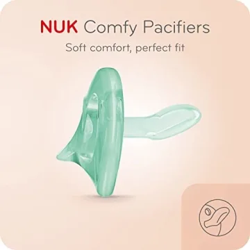 NUK Comfy Orthodontic Pacifiers for Babies