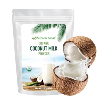 Organic Coconut Milk Powder - Vegan, Dairy-Free, Keto-Friendly Creamer