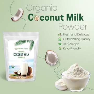Organic Coconut Milk Powder Vegan Dairy-Free Keto Creamer