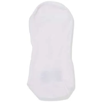 Keds Women's 6 Pack Socks (No Show/Liner), white, Shoe Size: 4-10