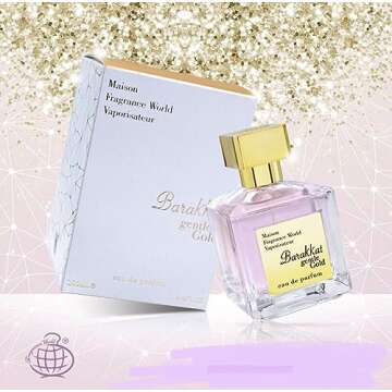 Fragrance World Barakkat Gentle Gold Eau de Parfum Spray for Unisex, 3.4 Ounce