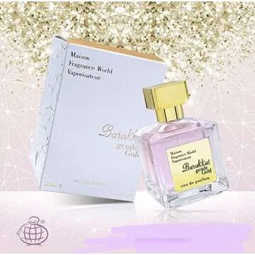 Fragrance World Barakkat Gentle Gold Eau de Parfum Spray for Unisex, 3.4 Ounce