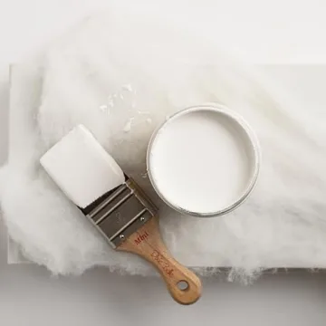 Dixie Belle Chalk Finish Paint Cotton 16oz - Matte Pure White